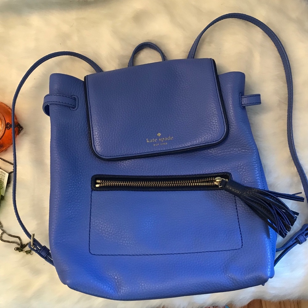 Kate spade leather backpack